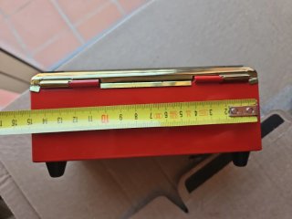 Caja de música/joyero con grullas