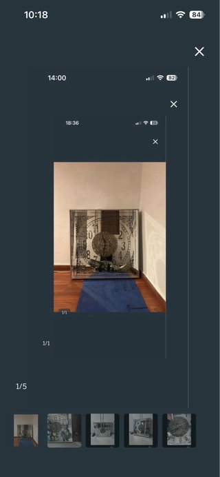 Reloj de Pared Estilo Clásico Engranajes