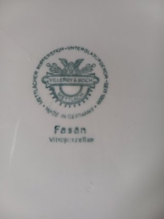 Piatto piano Villeroy & Boch Fasan