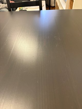 URGE Mesa y Sillas Ikea Lerhamn Negro