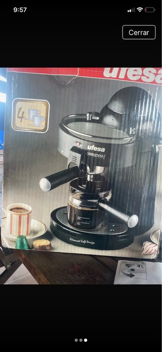 Cafetera Ufesa 4 Tazas