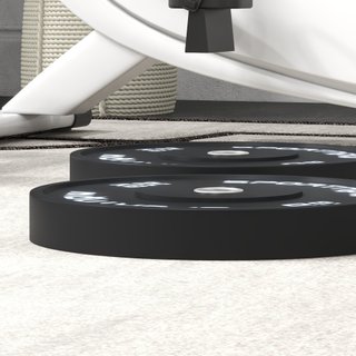 Set di 2 Dischi Palestra da 20kg per Bilanciere