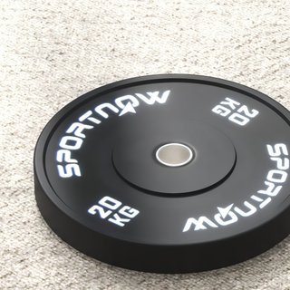Set di 2 Dischi Palestra da 20kg per Bilanciere