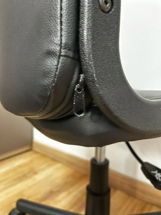 Silla ergonómica negra