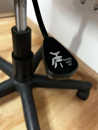 Silla ergonómica negra