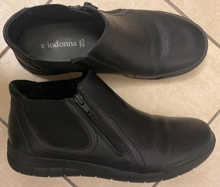 Stivaletti donna pelle nera tg 39