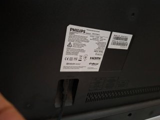 Smart TV Philips 65 Negra/Plateada