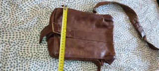 Bolso de Piel Hombre Privata Marrón