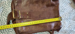 Bolso de Piel Hombre Privata Marrón