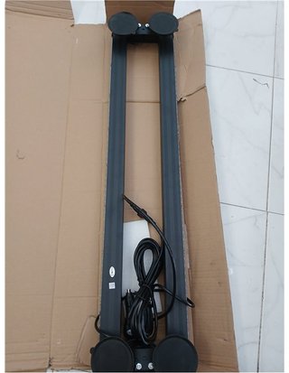 Justech 108LED Luz Estroboscópica Coche -108W Barra Luz de Emergencia -27 Modos Flash -IP65 Impermeable -Base Magnética -12 V/24 V Lu
