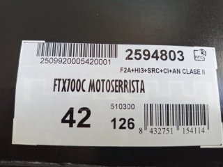 Calzado de seguridad FAL FTX700C Talla 42