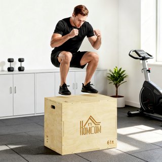 Plyo Box Legno 3 Altezze Jumping Box Pliometrico