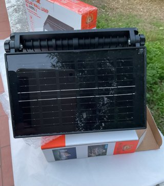 2 faretti solari LED 400W