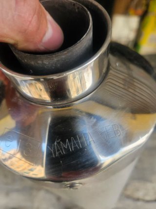 Tubo de escape Yamaha R6