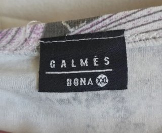 Camiseta estampada floral multicolor
