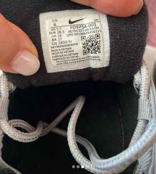 Scarpe Nike Donna Grigio Bianco ORIGINALI