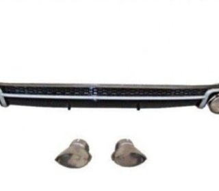 Difusor Trasero Audi A4 B9 2016+ Look RS4 ABS