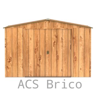 Caseta Metálica Top Hércules 233x321x209 cm - Duramax