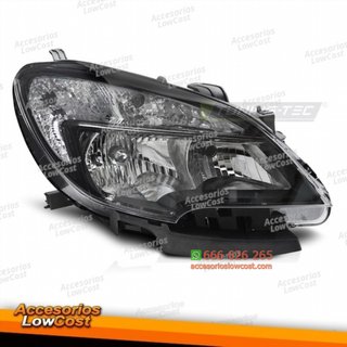 FARO DELANTERO NEGRO LADO DERECHO TYC PARA OPEL M