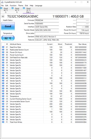 2x SSD 400GB DELL EMC UNITY