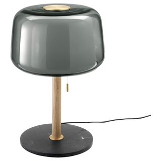 Lámpara de mesa IKEA EVEDAL Madera y Mármol