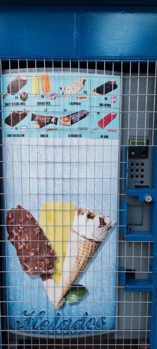 Máquina expendedora de helados Jofemar