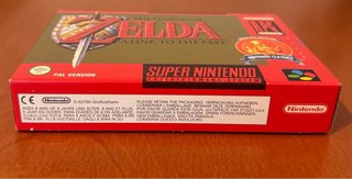Zelda A Link to the Past SNES Caja Roja