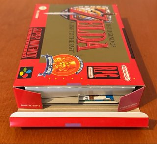Zelda A Link to the Past SNES Caja Roja
