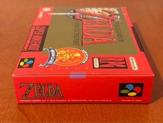 Zelda A Link to the Past SNES Caja Roja