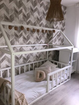 Cama Montessori Casita Blanca