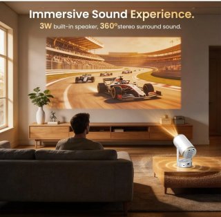 Proyector Portátil 4K WiFi Bluetooth