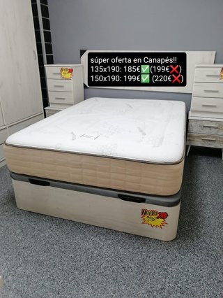 Canapé abatible nuevo