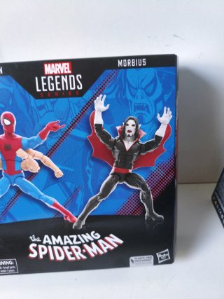 Marvel Legends Spider-Man y Morbius