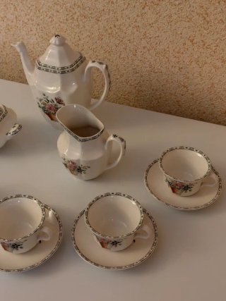 Juego de desayuno vintage