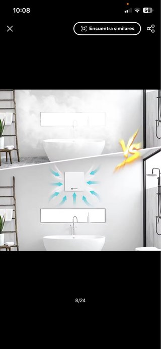 Extractor de Baño Aigostar 100/150mm
