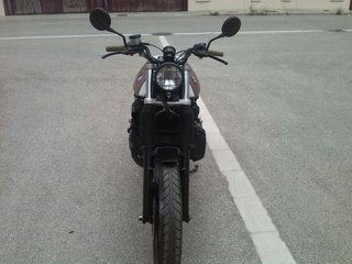 BMW K 75 Scrambler Marrón/Blanco