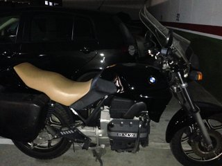 BMW K 75 Scrambler Marrón/Blanco