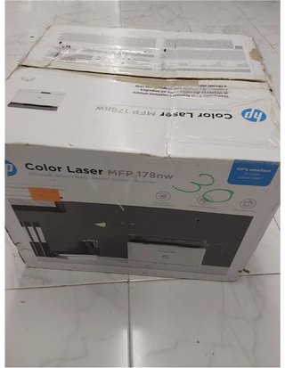 HP Color Laser MFP 178nw 4ZB96A - Impresora Láser Color Multifunción - Imprime - Escanea y Copia - Wi-Fi - Ethernet - USB 2.0 alta vel