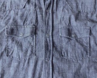 Camicia uomo In Extenso grigio tipo denim