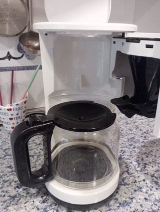 Cafetera Braun Blanca