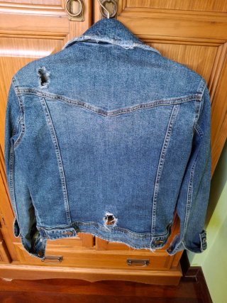 Cazadora vaquera Zara Talla M