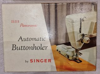Singer Golden Panoramic Automatic Buttonholer