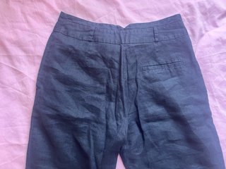 Pantalón ancho azul talla 38