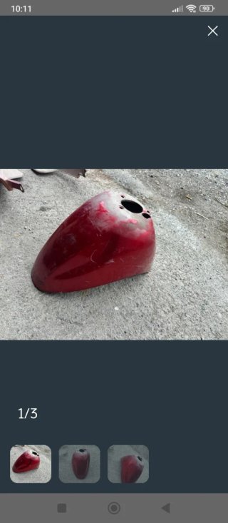 Guardabarros Piaggio Sfera Rojo