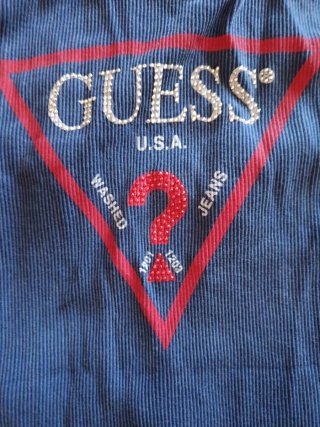 Camiseta Guess Talla M Azul