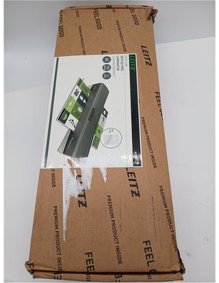 Leitz 75180084 - Plastificatrice iLAM Office Pro A3 - Riscaldamento Ultra Rapido 1 Minuto - 75-125 Micron - Indicatore LED Intelligente