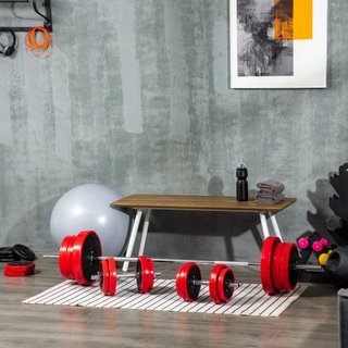 Set Bilanciere e Dischi 65kg totali per Workout
