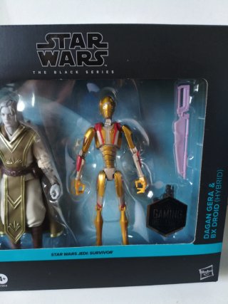 Star Wars Black Series Dagan Gera & BX Droid