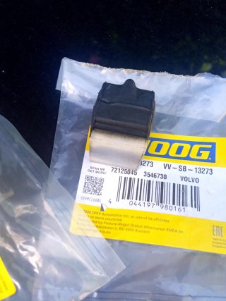 Coppia Boccole barra stabilizzatrice Volvo 850 V70