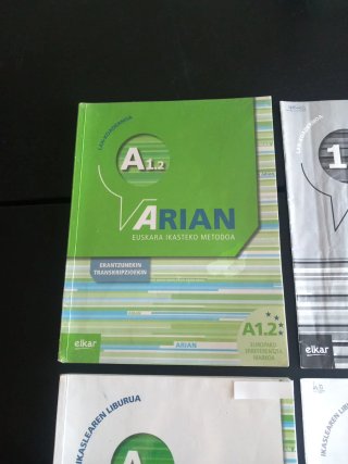 Arian 1.2 euskara ikasteko metodoa. Ikaslearen ...